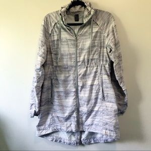 MONDETTA Purple Heather Windbreaker